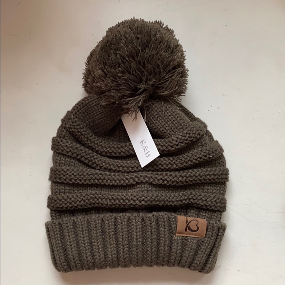 brown winter hat